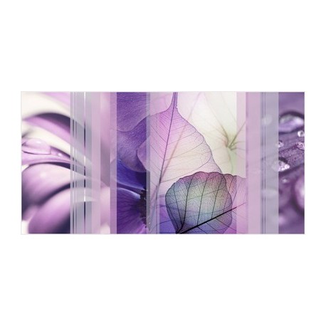 Вставка Коллаж на белом фиолетовая ВС9КЛ003