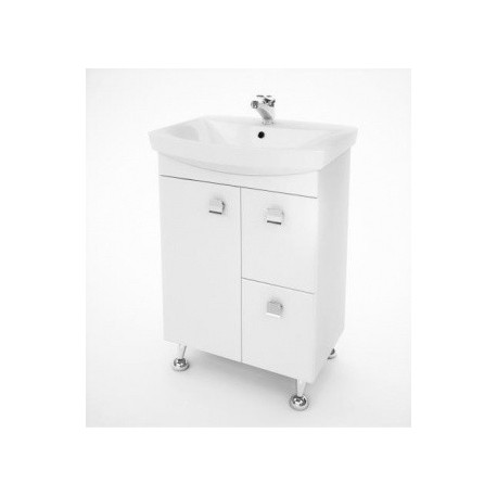 Тумба под умывальник Кт 3-60 (белый)(коричневый)зеленый)(черный)(серый)