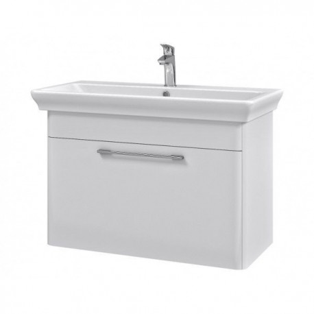 Шкаф консольный Паола 80 с мебельным умывальником Arica