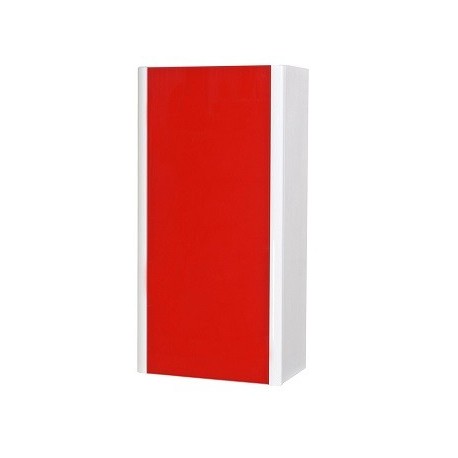 Шкаф навесной Париж красный