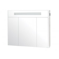 Шкаф настенный с зеркалом Париж 100 с подсветкой