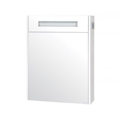 Шкаф настенный с зеркалом Париж 65 с подсветкой