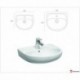 Умывальник SOLO 50 (с отверстием)