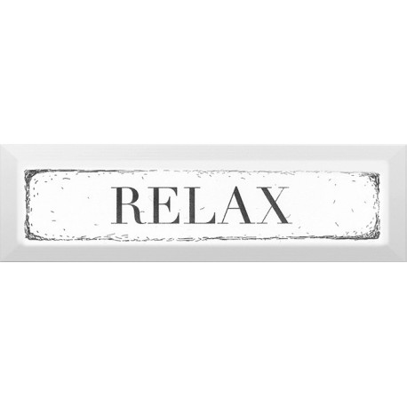Декор Relax чёрный