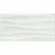 Плитка White Glossy Wave Structure