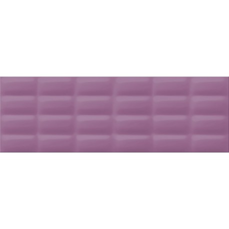 Violet Glossy Pillow